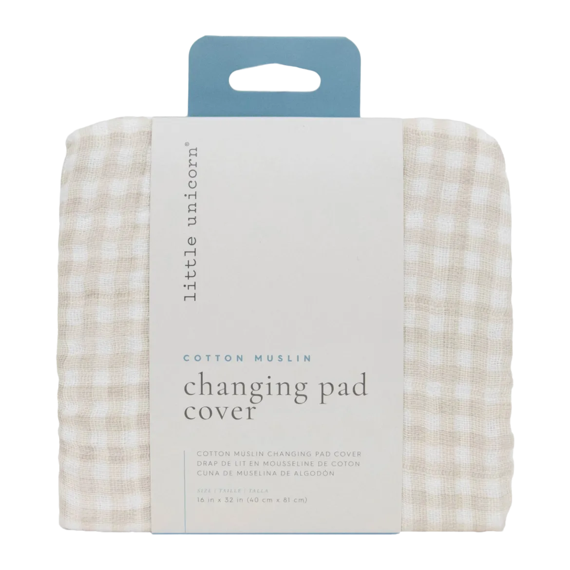 Cotton Muslin Changing Pad Cover