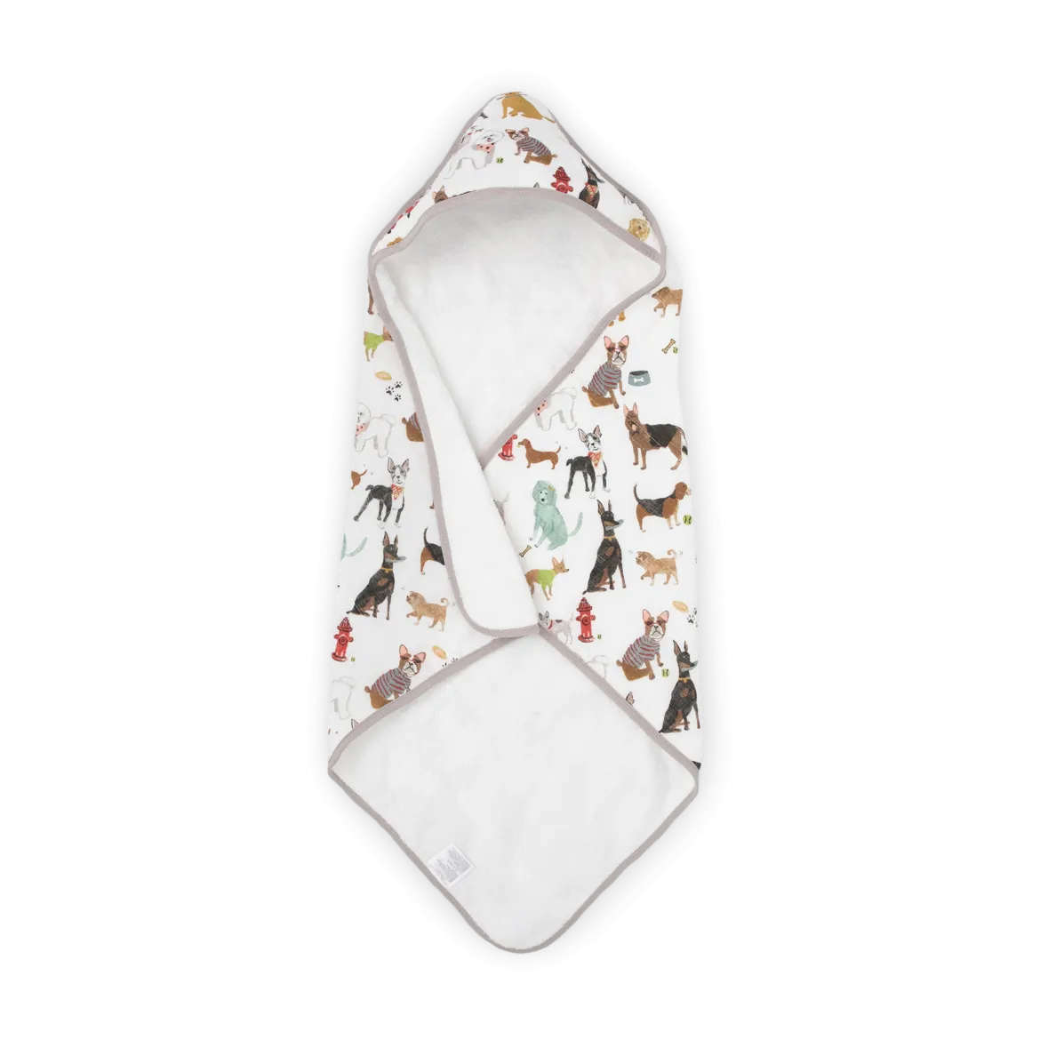 Cotton Muslin & Terry Infant Hooded Towel