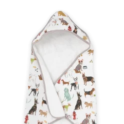 Cotton Muslin & Terry Infant Hooded Towel