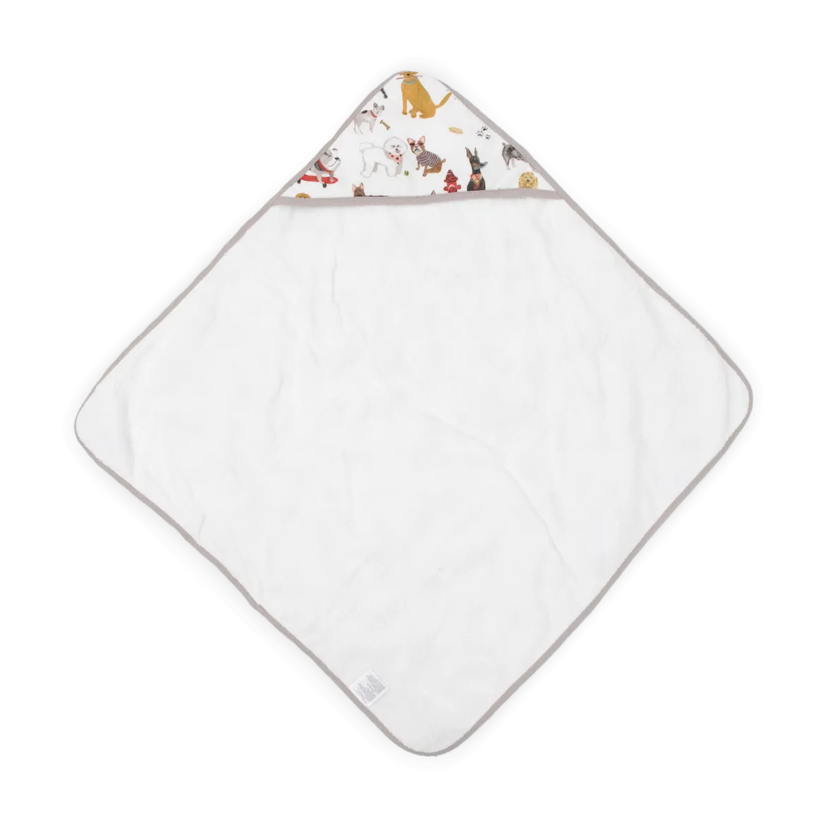 Cotton Muslin & Terry Infant Hooded Towel