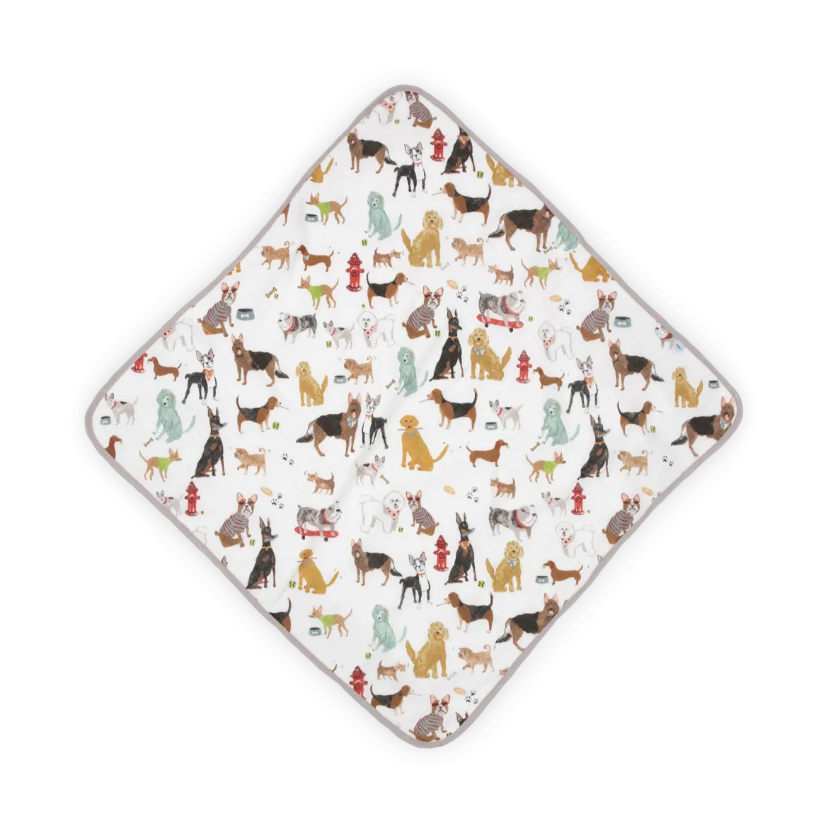 Cotton Muslin & Terry Infant Hooded Towel