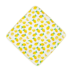 Cotton Muslin & Terry Infant Hooded Towel