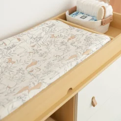 Cotton Quilted Change Pad Cover