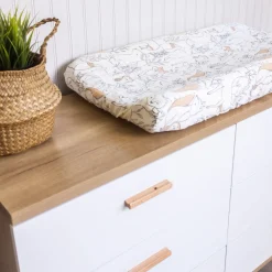 Cotton Quilted Change Pad Cover
