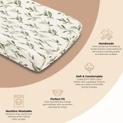 Cotton Quilted Change Pad Cover