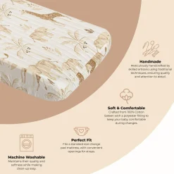 Cotton Quilted Change Pad Cover