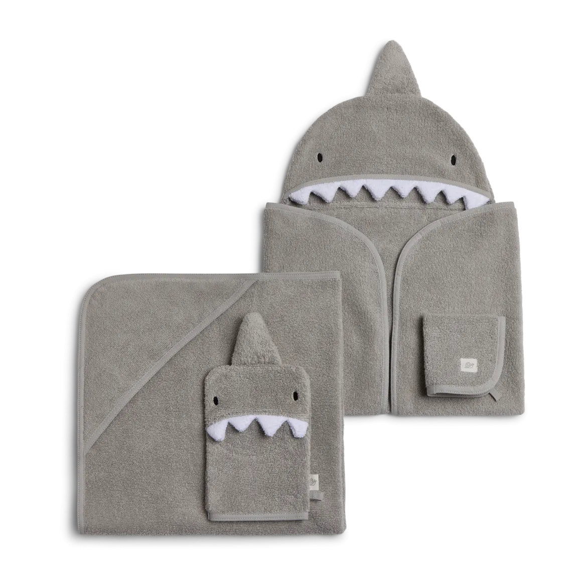 Cozy Critter Organic Cotton Bath Time 4-Piece Set