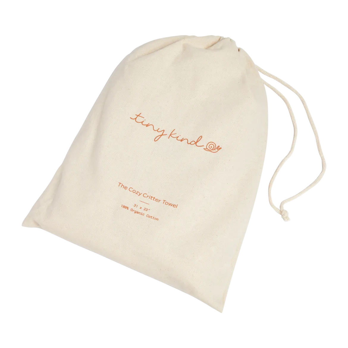 Cozy Critter Organic Towel