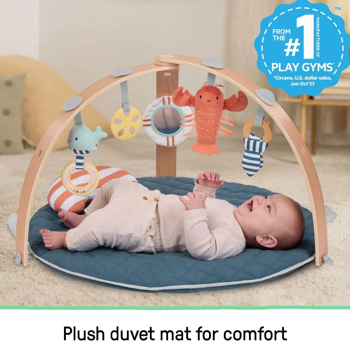 Cozy Spot Duvet Baby Activity Gym and Play Mat