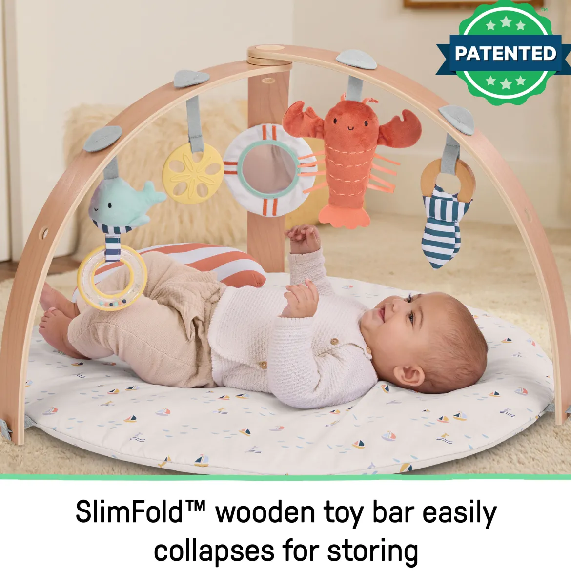 Cozy Spot Duvet Baby Activity Gym and Play Mat