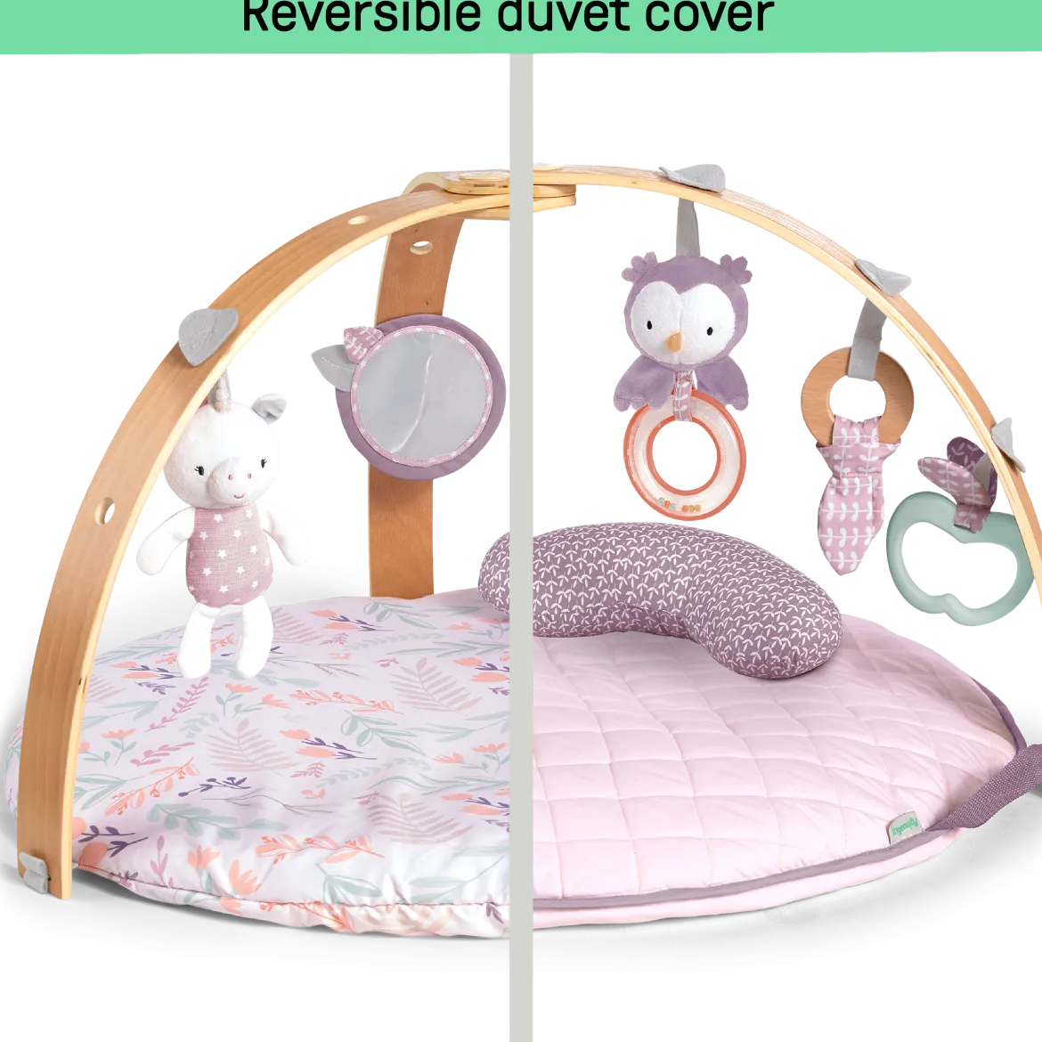 Cozy Spot Duvet Baby Activity Gym and Play Mat