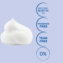 Cradle Cap Foam Shampoo for Newborns