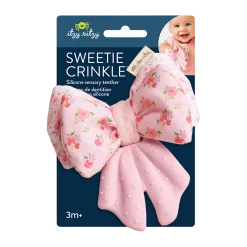 Crinkle Bow Teether