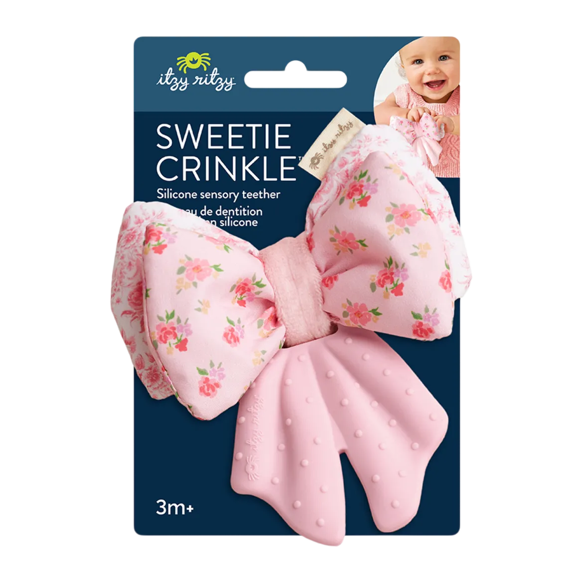 Crinkle Bow Teether