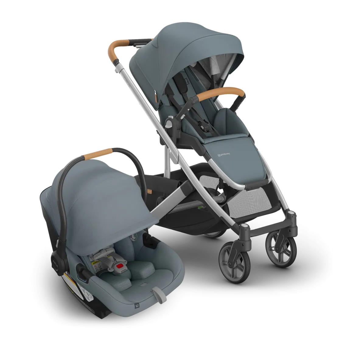 Cruz V3 Stroller & Aria V2 Infant Car Seat Travel System