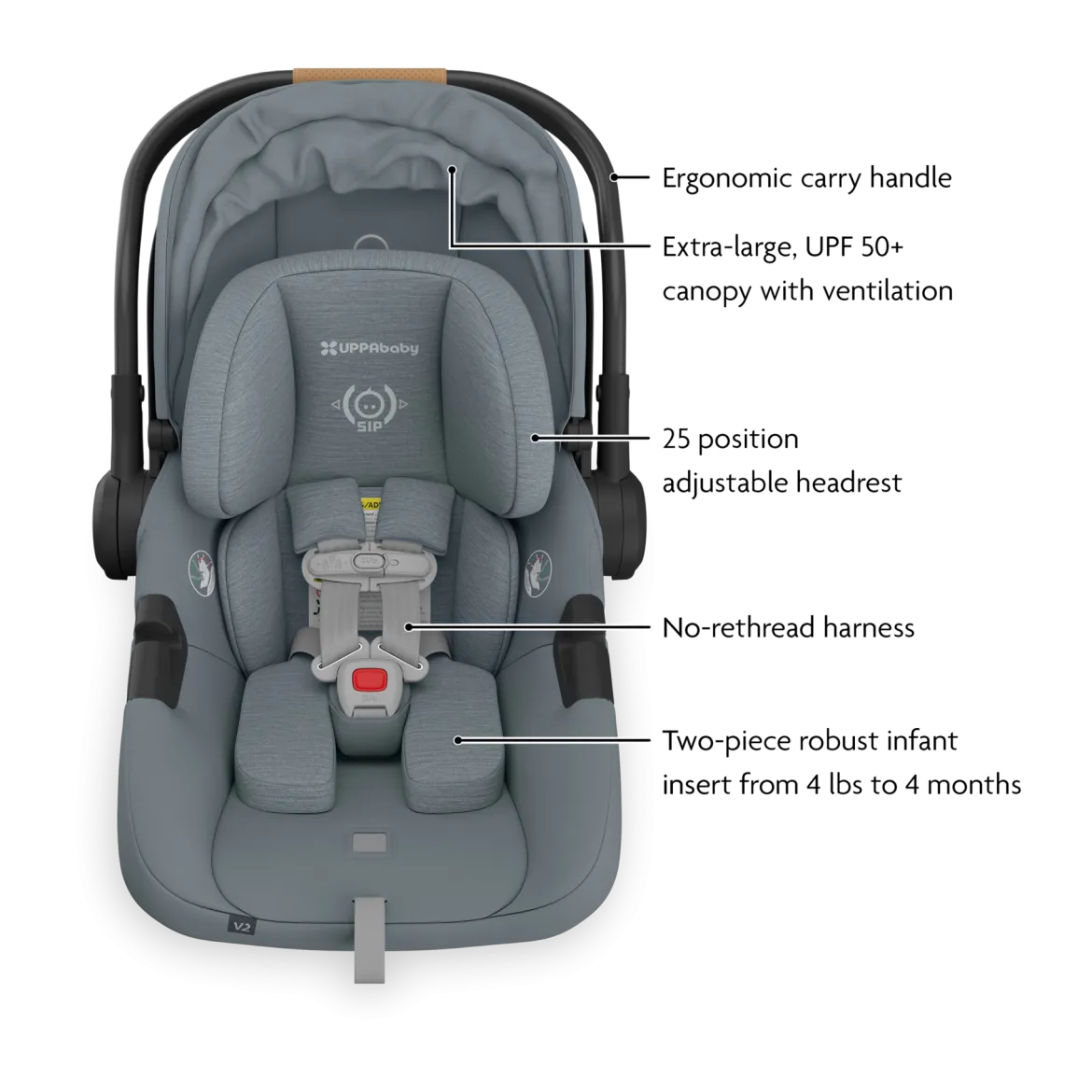 Cruz V3 Stroller & Aria V2 Infant Car Seat Travel System