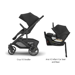 Cruz V3 Stroller & Aria V2 Infant Car Seat Travel System