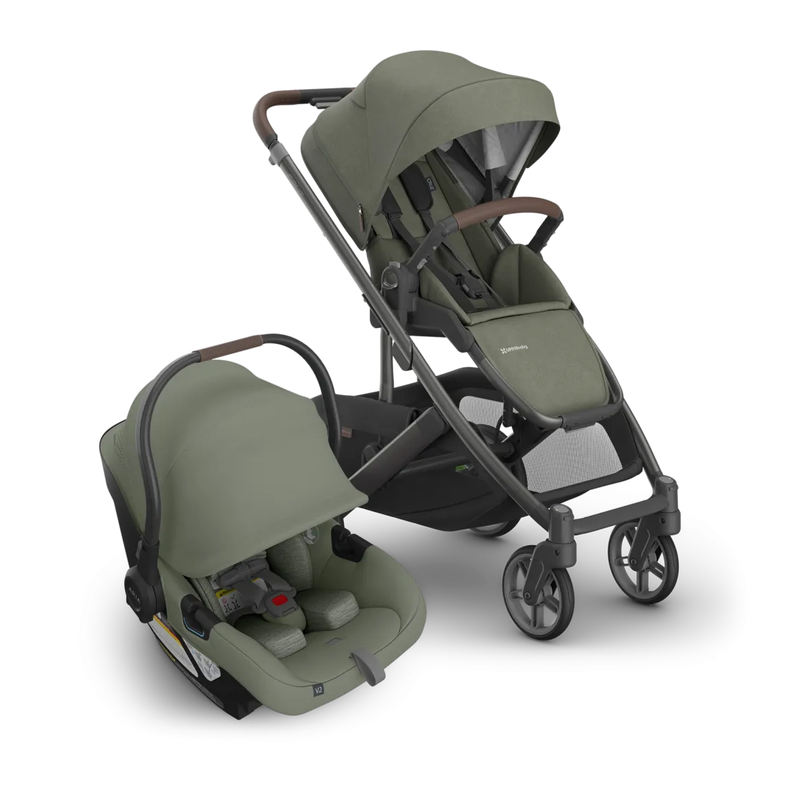 Cruz V3 Stroller & Aria V2 Infant Car Seat Travel System