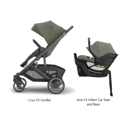 Cruz V3 Stroller & Aria V2 Infant Car Seat Travel System