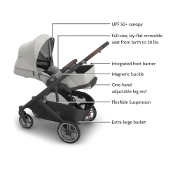 Cruz V3 Stroller & Aria V2 Infant Car Seat Travel System