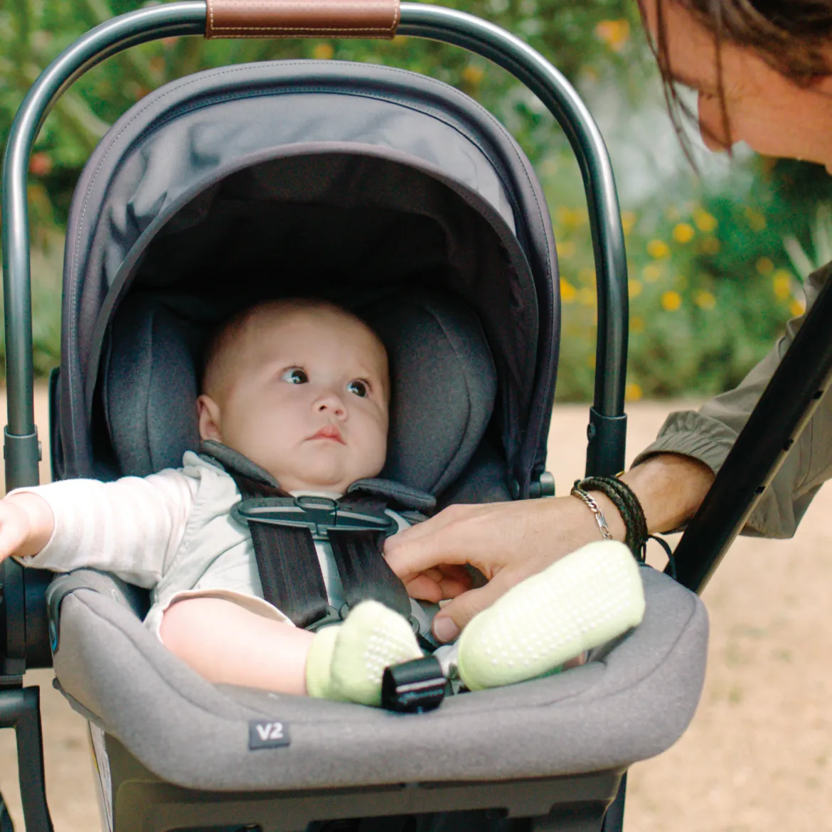 Cruz V3 Stroller & Aria V2 Infant Car Seat Travel System