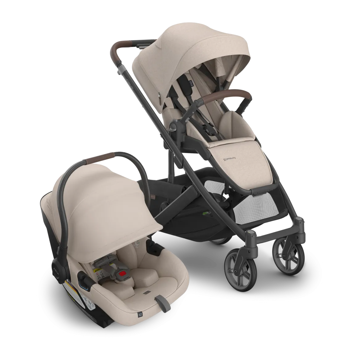 Cruz V3 Stroller & Aria V2 Infant Car Seat Travel System