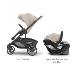 Cruz V3 Stroller & Mesa V3 Infant Car Seat Travel System