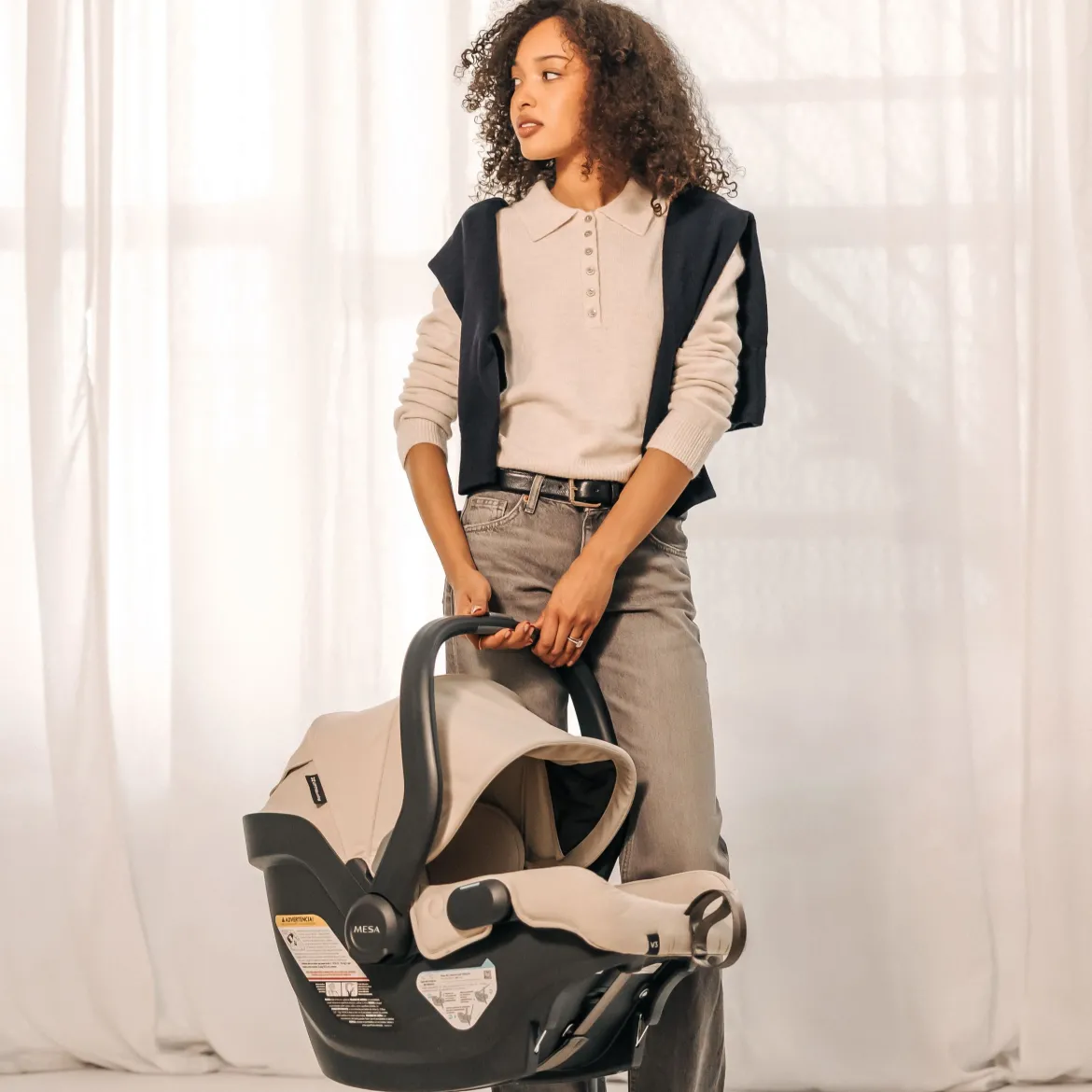 Cruz V3 Stroller & Mesa V3 Infant Car Seat Travel System