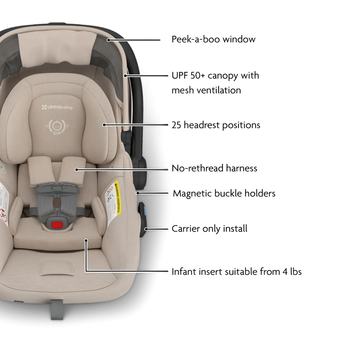 Cruz V3 Stroller & Mesa V3 Infant Car Seat Travel System