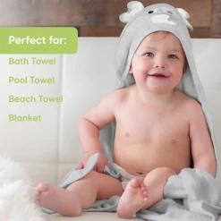 Cuddle Bamboo Viscose Hooded Towel