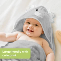 Cuddle Bamboo Viscose Hooded Towel