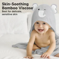 Cuddle Bamboo Viscose Hooded Towel