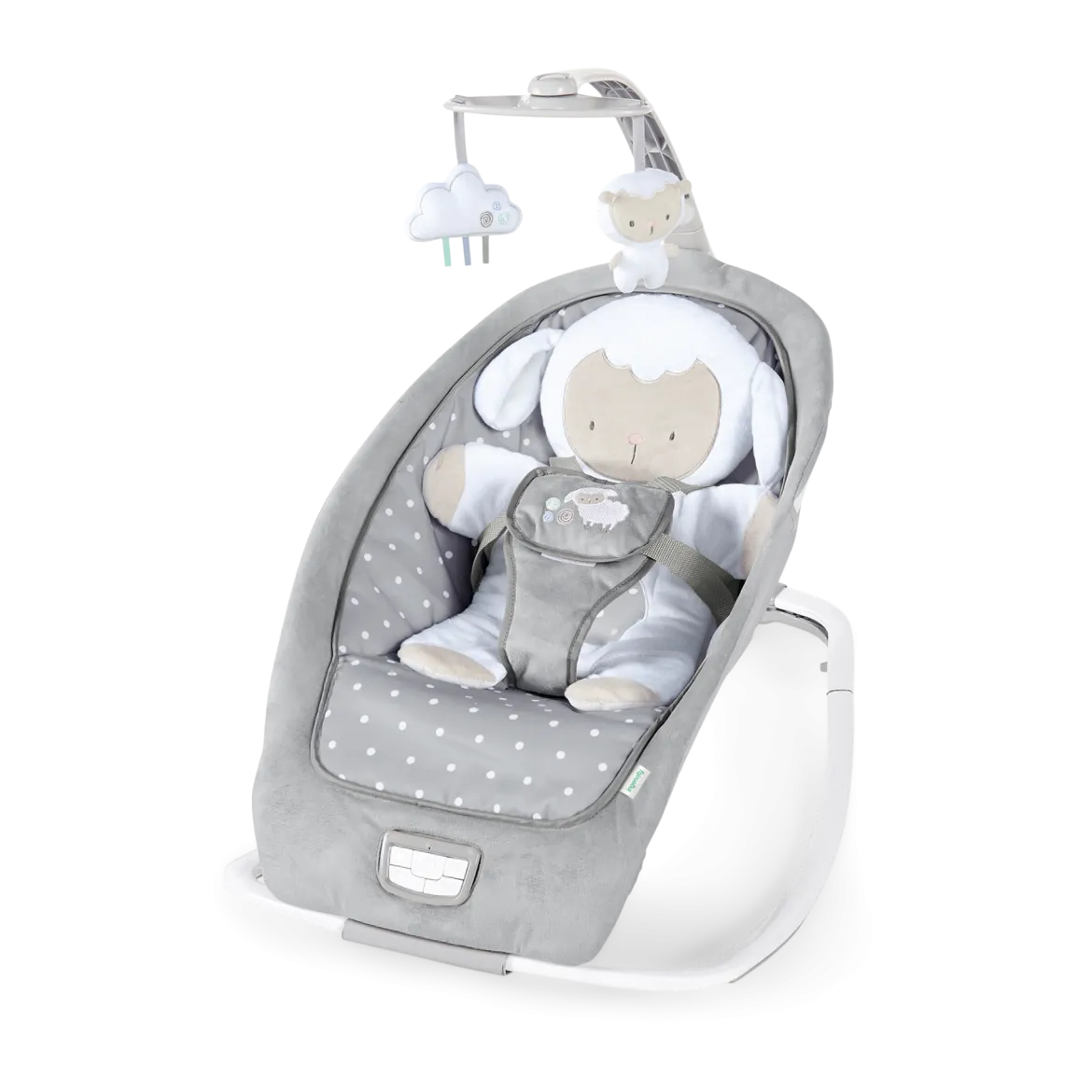 Cuddle Lamb Infant to Toddler Rocker and Baby Bouncer Seat