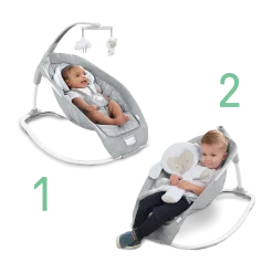 Cuddle Lamb Infant to Toddler Rocker and Baby Bouncer Seat