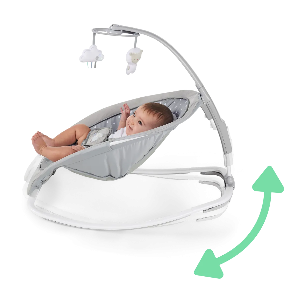 Cuddle Lamb Infant to Toddler Rocker and Baby Bouncer Seat
