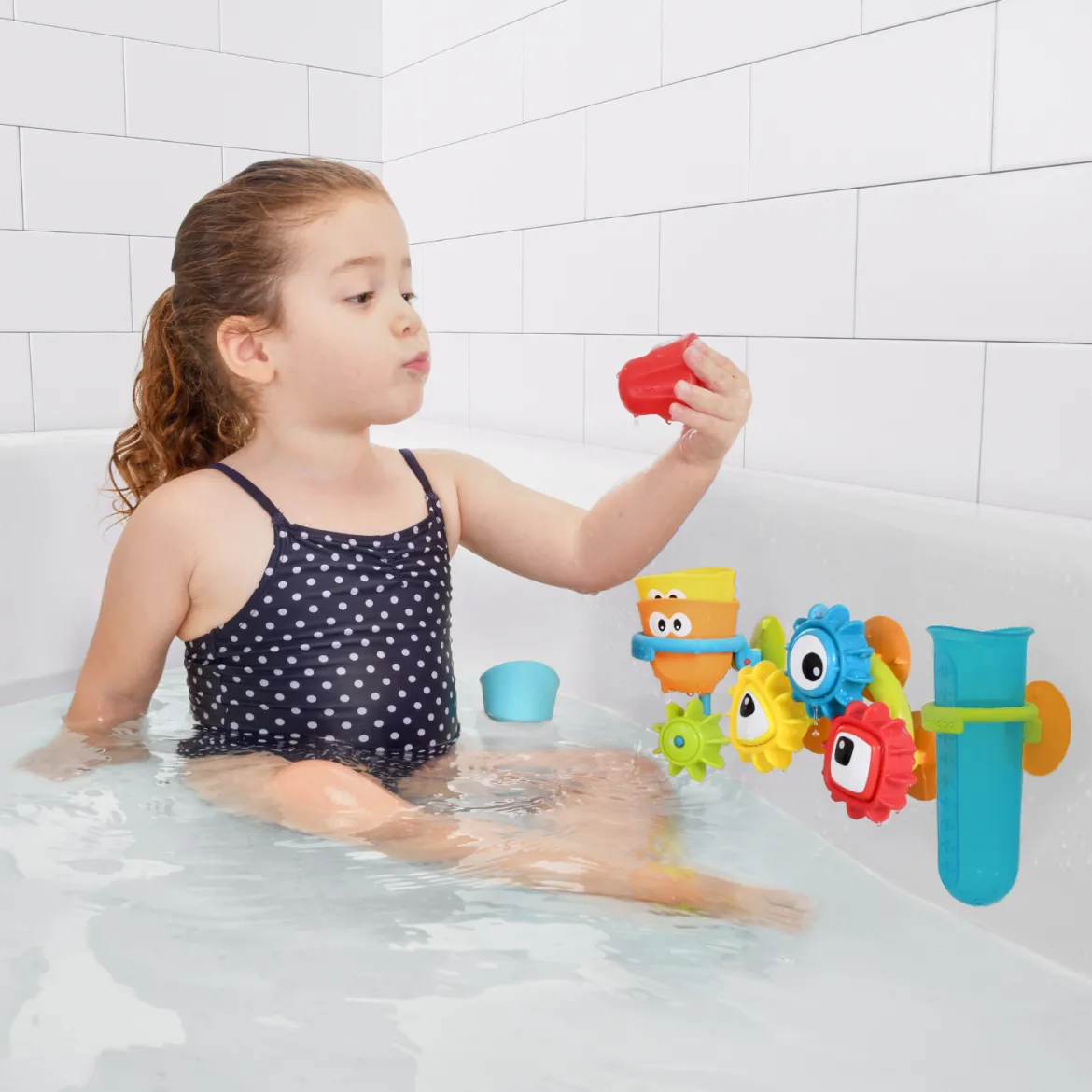 Cups 'N' Gears Water Bath Toy Set