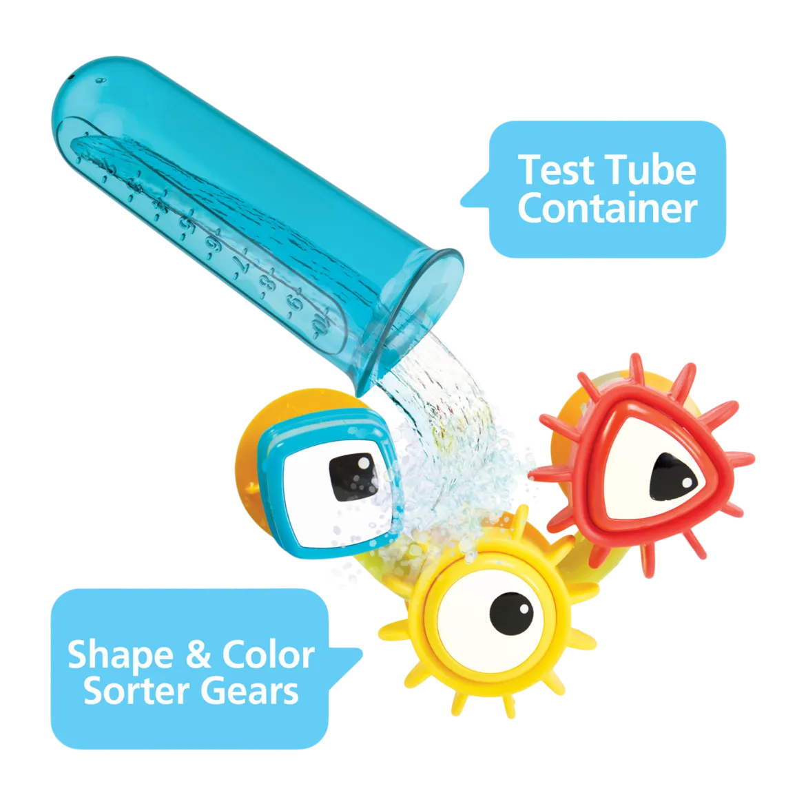 Cups 'N' Gears Water Bath Toy Set