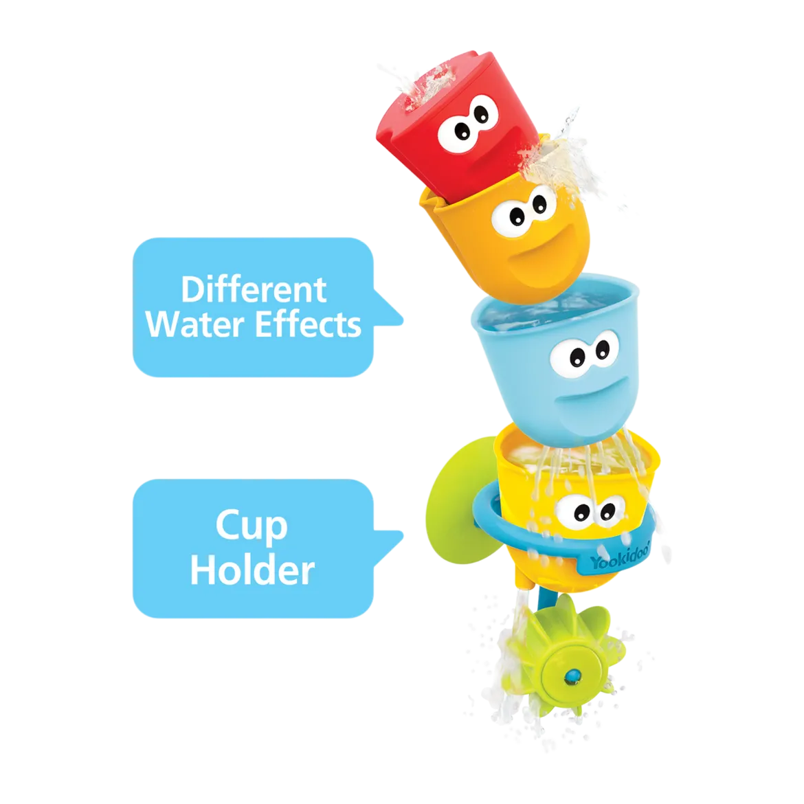 Cups 'N' Gears Water Bath Toy Set