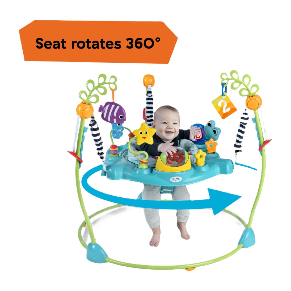 Curiosity Cove 2-in-1 Activity Jumper