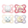 Day & Night Pacifiers 0-6 Months (4 Pack)