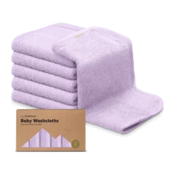 Deluxe Baby Bamboo Viscose Washcloths (6 Pack)