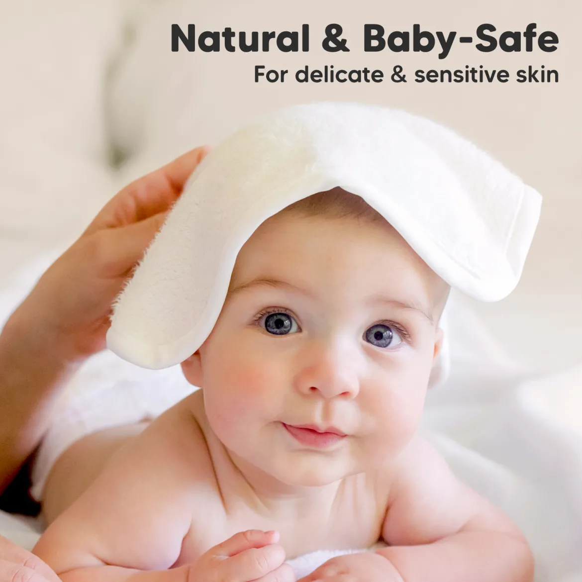 Deluxe Baby Bamboo Viscose Washcloths (6 Pack)