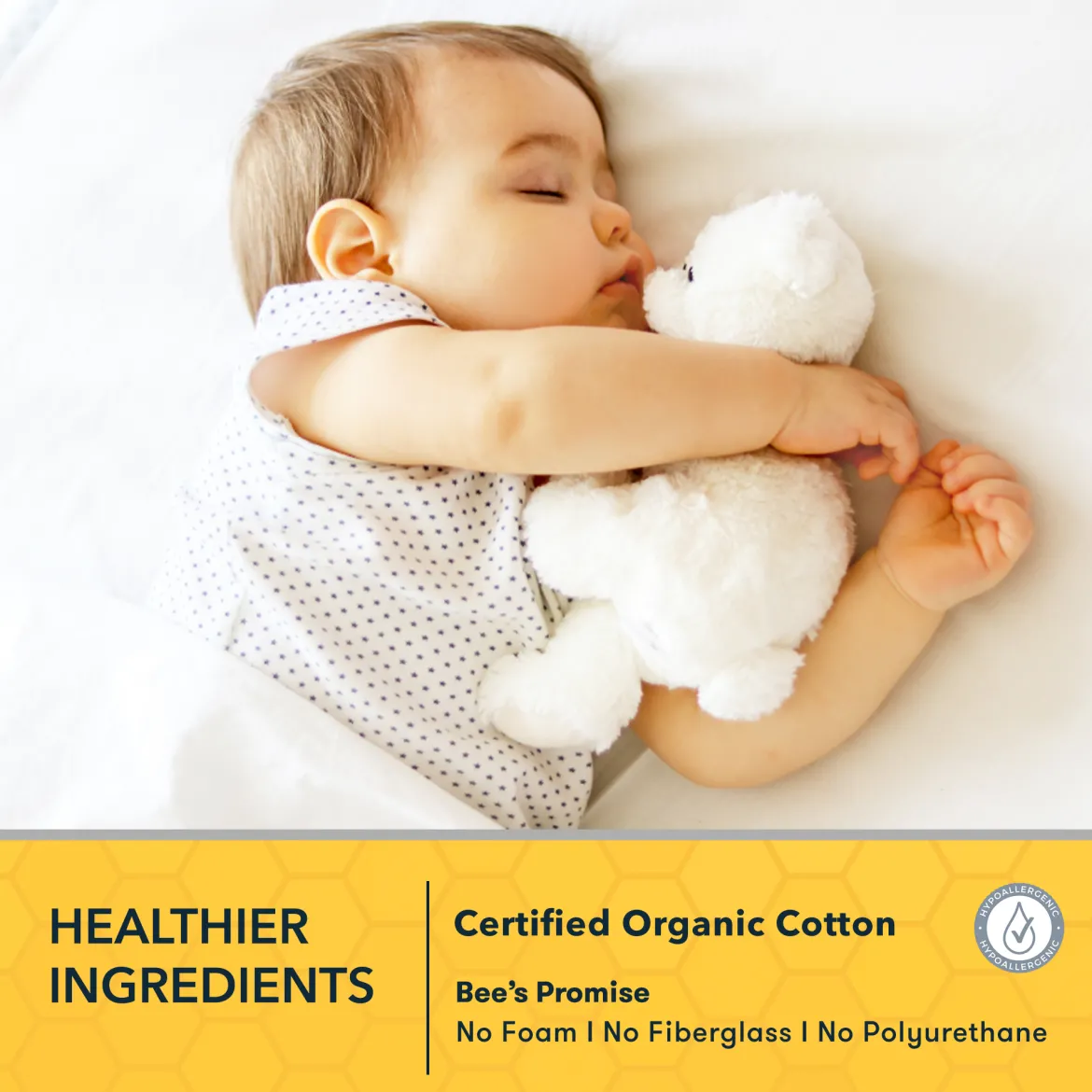 Deluxe Breathable Crib & Toddler Mattress