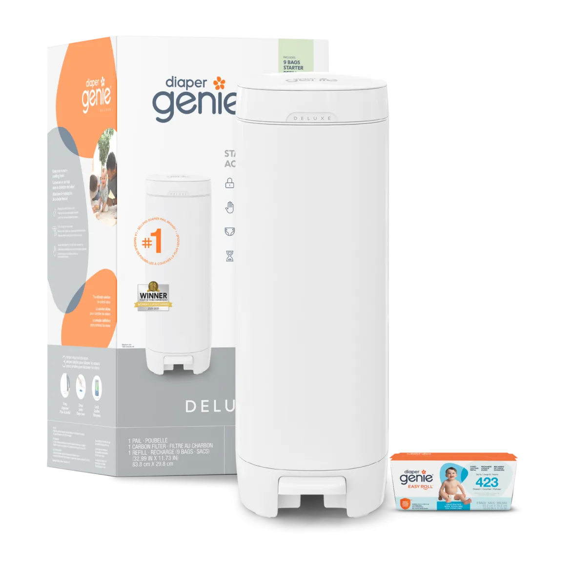 Deluxe Diaper Pail