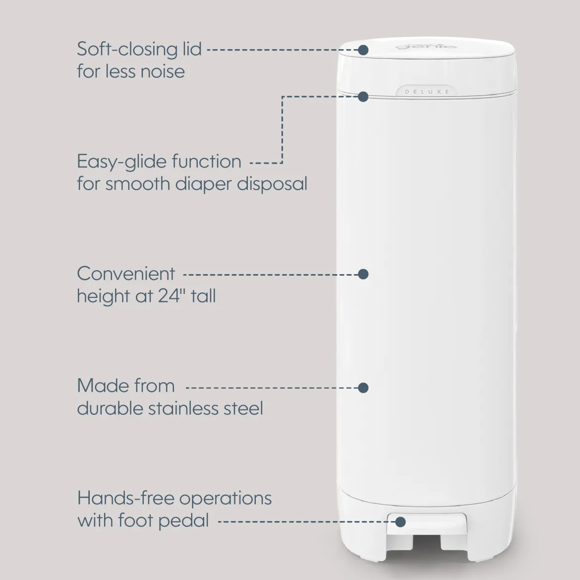 Deluxe Diaper Pail