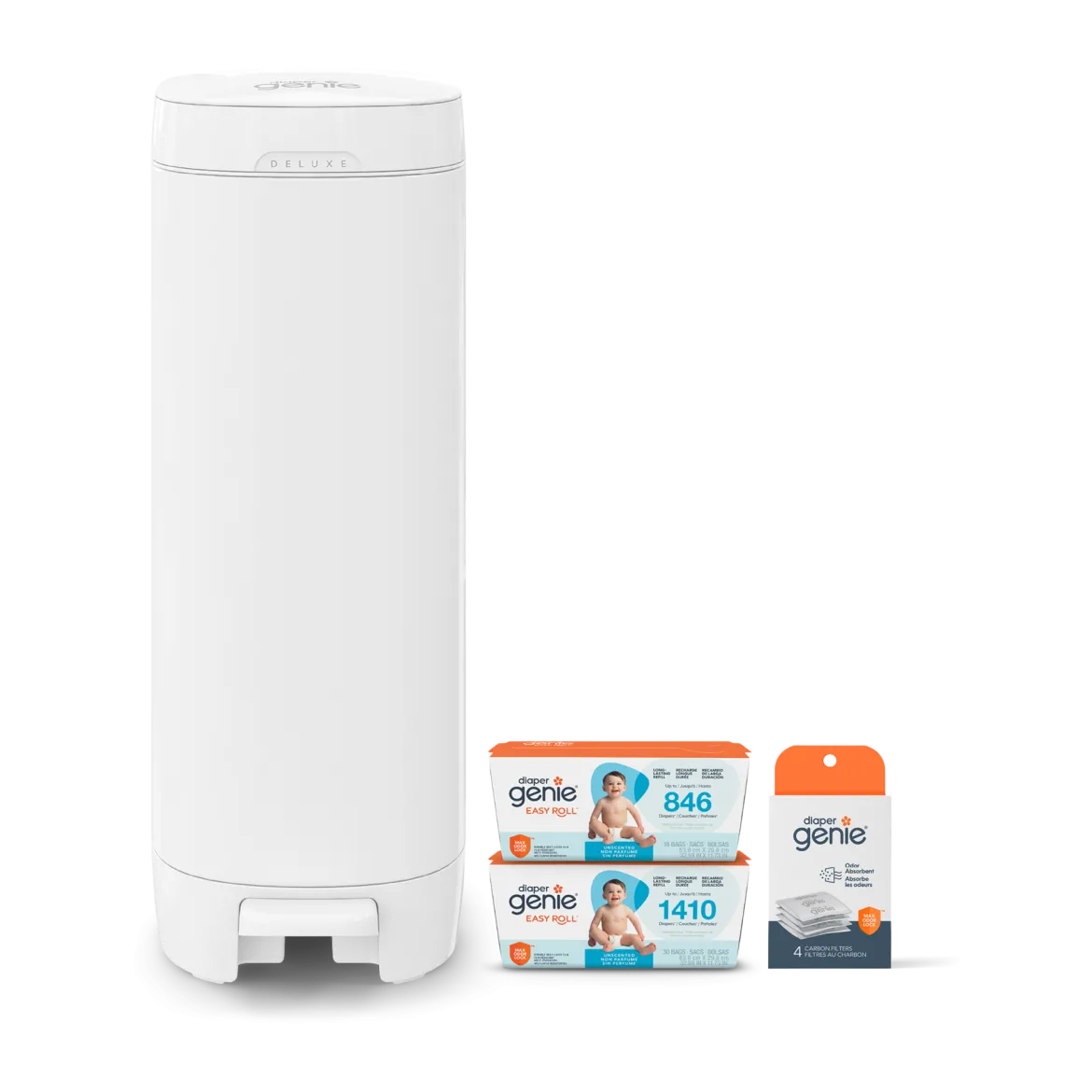 Deluxe Diaper Pail Gift Set