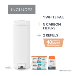 Deluxe Diaper Pail Gift Set