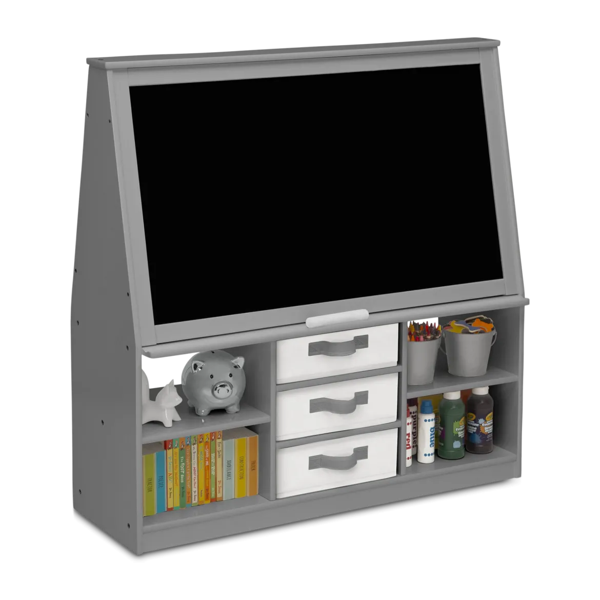 Deluxe Double-Sided Easel & Storage Unit