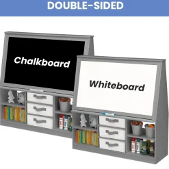 Deluxe Double-Sided Easel & Storage Unit