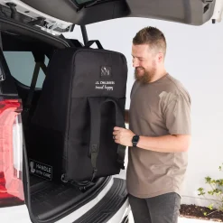 Deluxe Padded Backpack Car Seat Travel Bag